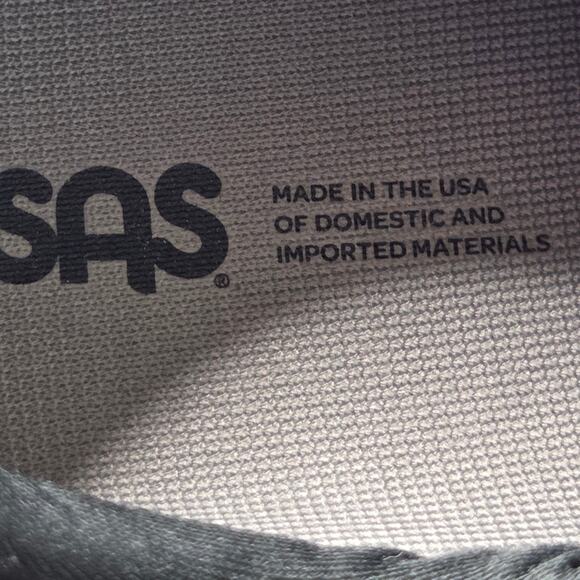 SAS Men's Shoes Journey Black Leather Orthopedic Sneaker Shoe Comfort Lace Up - Picture 15 of 16